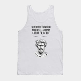 Marcus Aurelius Quote Tank Top